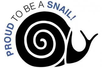 Proud to be a snail.